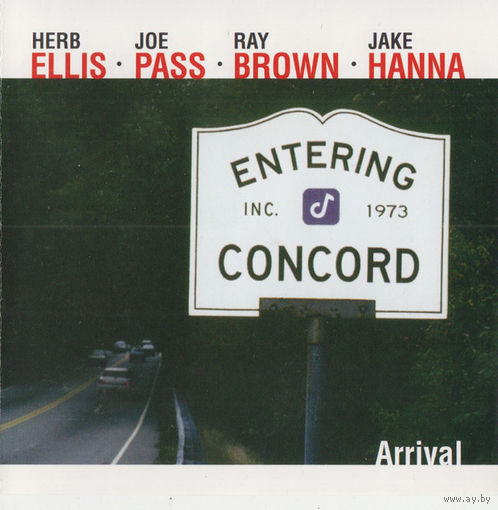 HERB ELLIS * JOE PASS *RAY BROWN *JAKE HANNA - ARRIVAL 1998 Russia 2CD