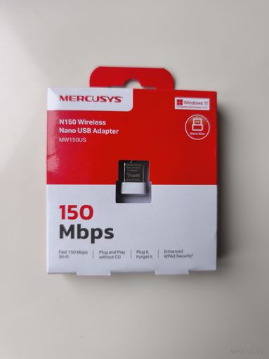 WiFi адаптер Mercusys N150 (MW150US)