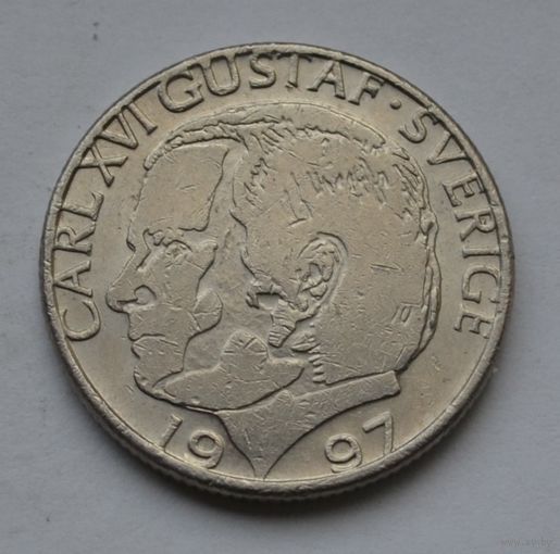 Швеция, 1 крона 1997 г.