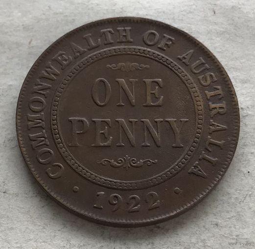 Австралия 1 пенни 1922 Георг V
