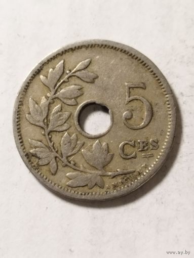 Бельгия 5 сентим 1906