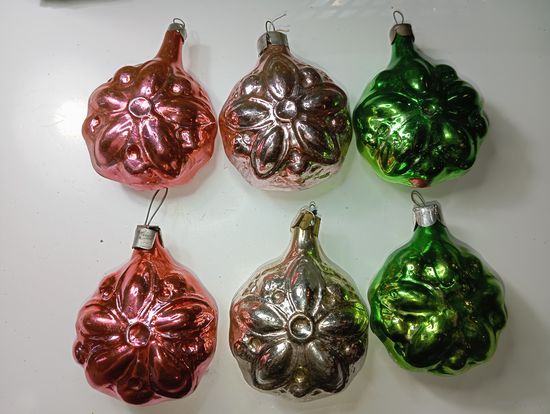 Ёлочные игрушки - Снежинки , СССР . Цена за всё