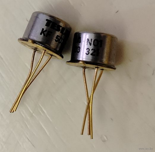 Транзистор KF503 KF 503 TESLA позолота