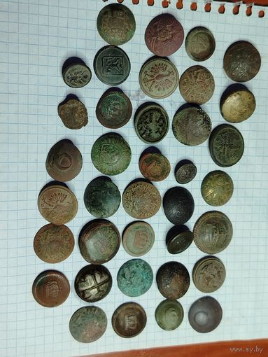 Пуговици  19- 20вв