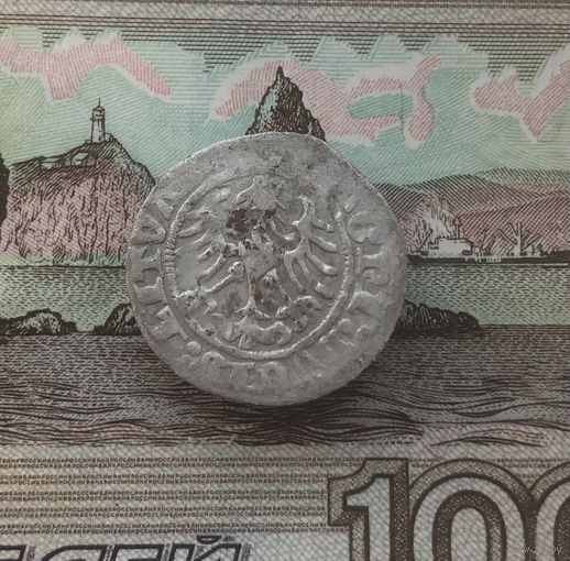 Монета Полугрош 1519 или 1514 г.