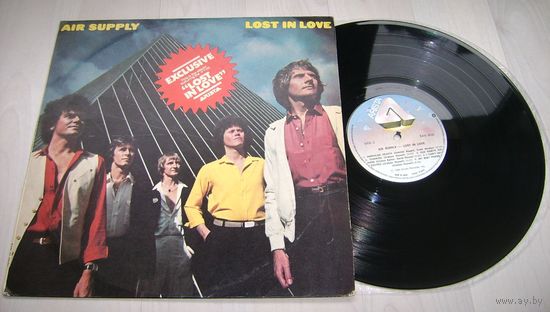 AIR SUPPLY - Lost In Love (ISRAEL винил LP 1980)