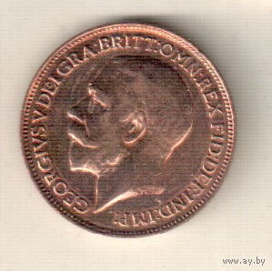 Великобритания 1 фартинг 1936