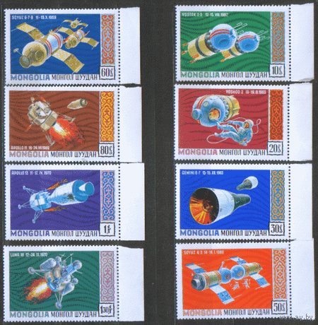 МНГ. 618/25. 1971. Космическая серия. ЧиСт.
