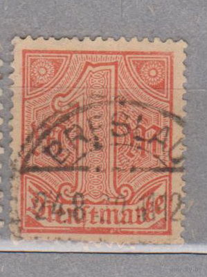 Германия Веймарская республика Служебная марка 1920 год  лот 6
