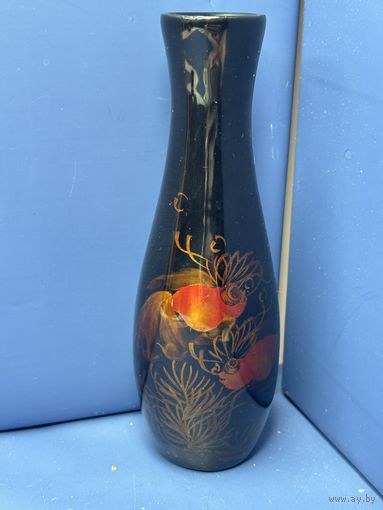 Винтажная ваза керамика? СССР ручная роспись