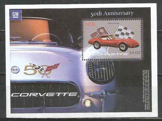 Ниуэ. 100 лет автомобилю Шевроле. 2003г. Mi#Бл136.