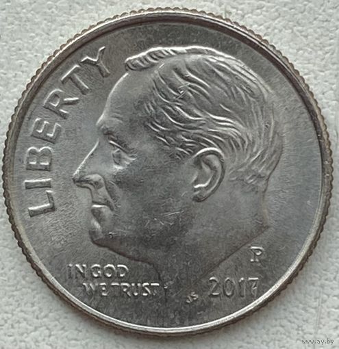 США 10 центов (1 дайм) 2017 г. P