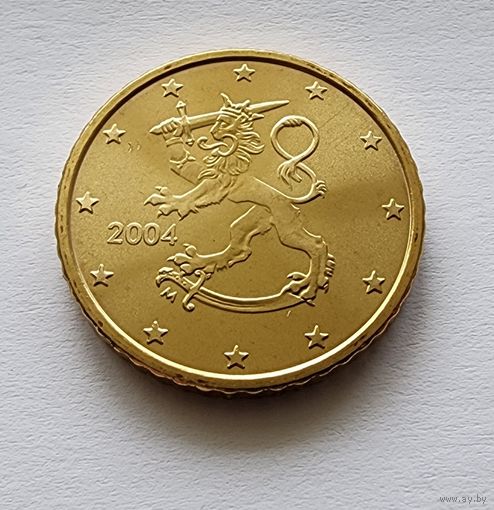 Финляндия 50 евроцентов, 2004  UNC