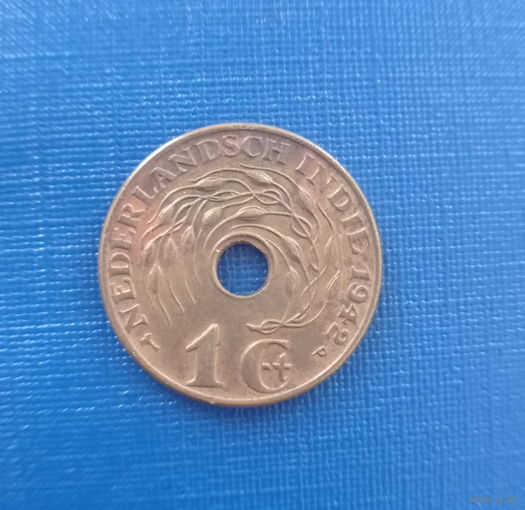 Нидерландская Индия 1 цент 1942 год