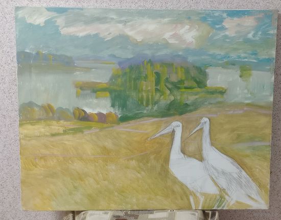 Холст, масло 800х1000 (не закончена)