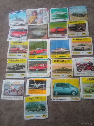 Фантики 90-х лот