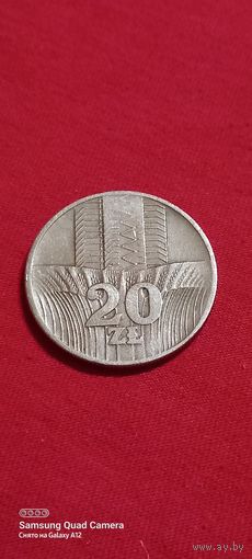 Польша, 20 злотых 1974.