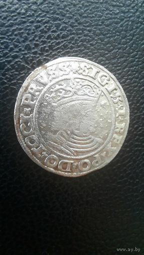 Грош 1530 меч слева
