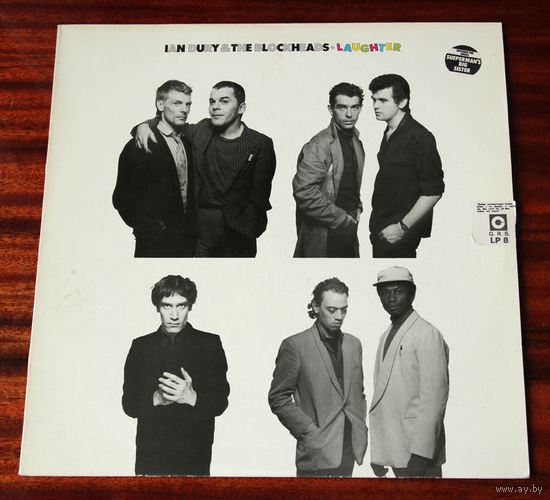 Ian Dury & the Blockheads "Laughter" LP, 1980