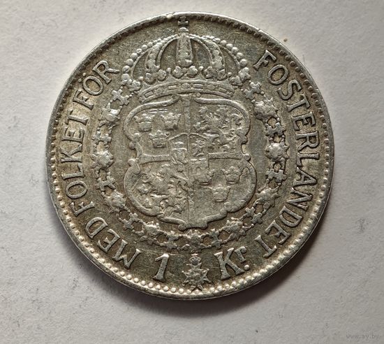 1939 год Швеция крона   серебро