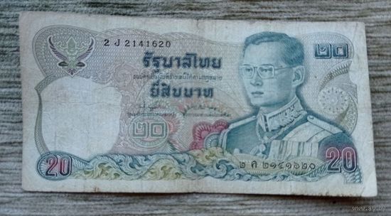 Werty71 Таиланд 20 бат 1981 банкнота