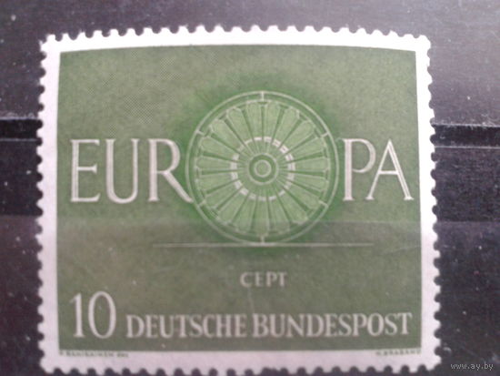 ФРГ 1960 Европа Михель-0,3 евро