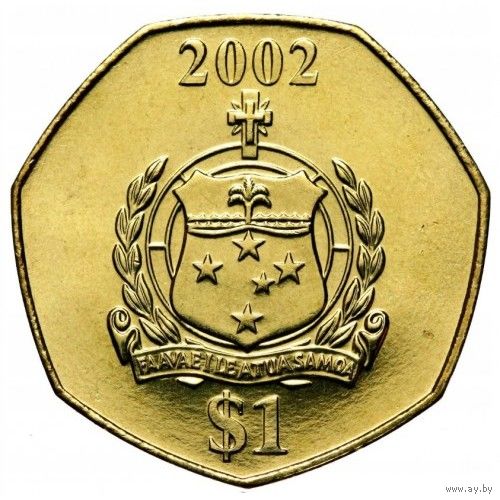 Самоа 1 тала, 2002 UNC