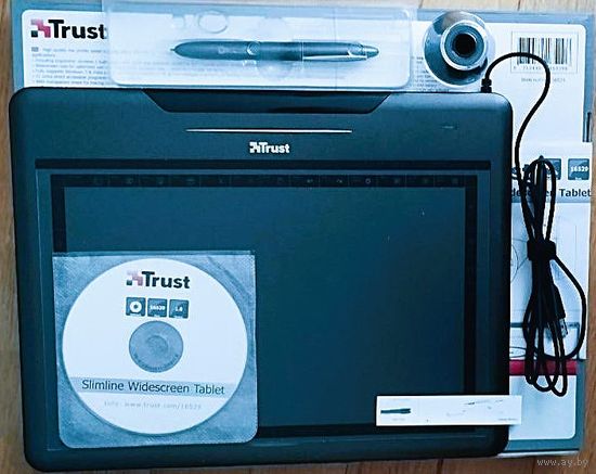 Графический планшет Trust Slimline Widescreen отл. сост. Минск