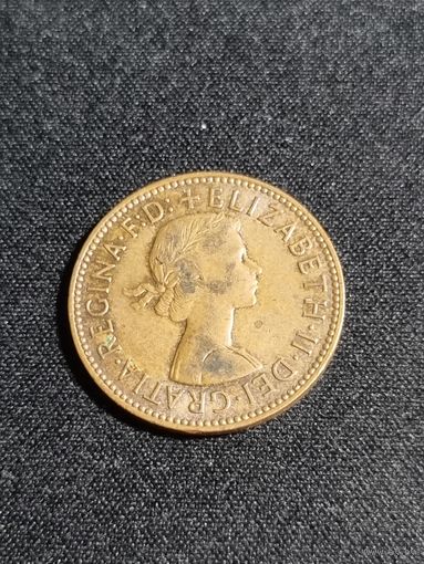 ВЕЛИКОБРИТАНИЯ 1/2 пенни 1964