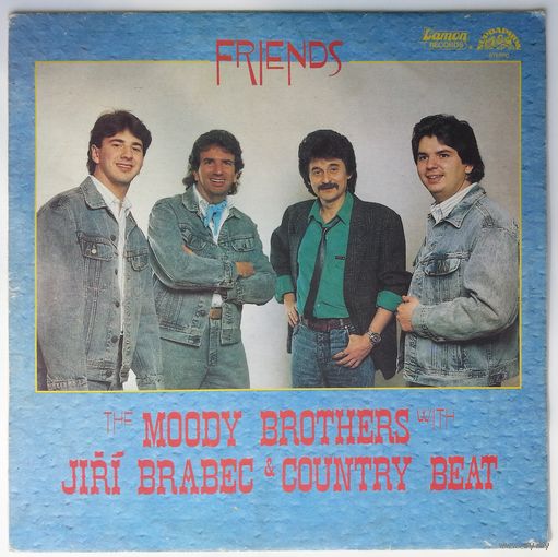 LP The Moody Brothers with Jiri Brabec & Country Beat – Friends (1990) Folk, World & Country