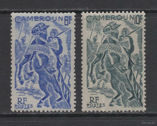 Французский Камерун 1946 Всадник