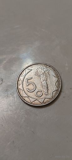 Намибия 5 центов 2002