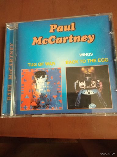 Paul McCartney "Tug of War ",  Wings "Back to the Egg". CD.