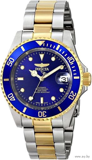 Часы Invicta Mako Pro Diver новые с автоподзаводом. Механика. Водостойкость 200 м по ISO 22810.