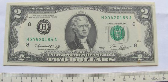 США 2 доллар 1976