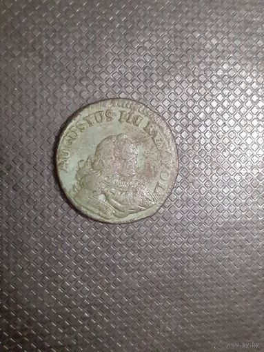 1 грош 1754 год хороший