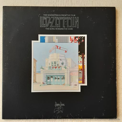 LED ZEPPELIN - 1976 - THE SOUNDTRACK FROM THE FILM THE SONG REMAINS THE SAME (GERMANY) 2LP  + BOOKLET