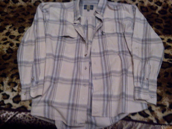 Рубашка /Плотная/ - С Длинным Рукавом - Воротник #43 - Размер - 50/52 - Рост - 170/176.