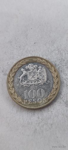 Чили 100 песос 2021