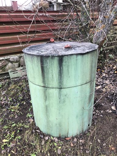 Бочка для воды, нержавейка