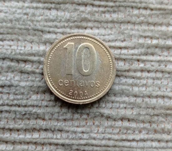 Werty71 Аргентина 10 сентаво 2004
