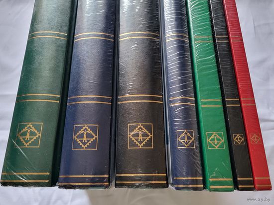 Leuchtturm Basic A4 16 черных страниц! Альбом для марок! Германия, Лейхтурм! ВОЗМОЖЕН ОБМЕН!