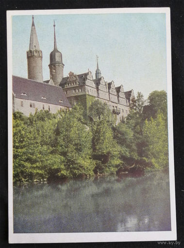 ГДР. Восточная Германия. Виды городов. Архитектура. История. 1955 год. Чистая #0126-V1P63