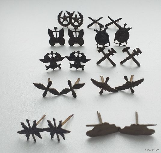 Эмблемы полевые латунные обр.1958г. на погоны