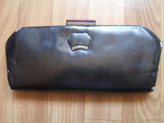 Старая Советская женская сумочка.Кожа.Минск.