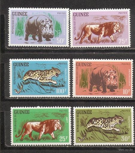 ФФ1 Гвинея 1962 Фауна