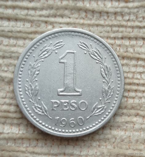 Werty71 Аргентина 1 песо 1960