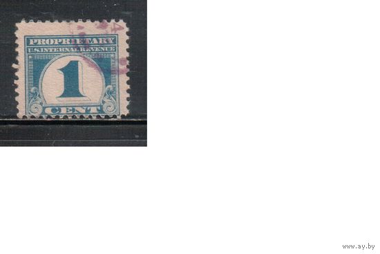США-1919(Скотт. RВ65) , гаш. , REVENUE, Служебные марки, Proprietary,