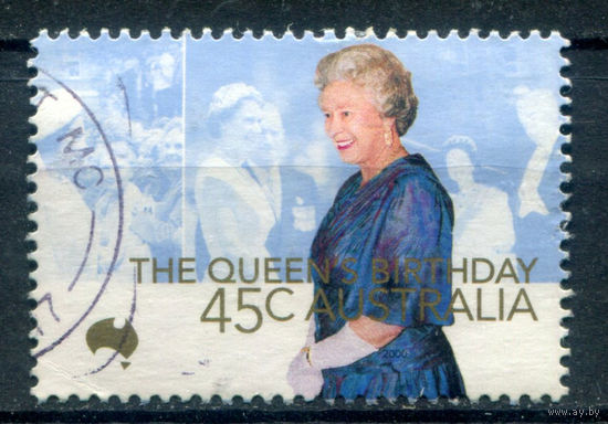 Австралия - 2000г. - 74-летний юбилей королевы Елизаветы II - 1 марка - полная серия, гашёная [Mi 1917]. #3-WB-101-KS-4