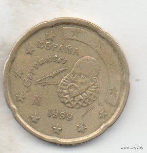 20 центов 1999 Испания.